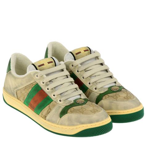 gucci sneakers men green|green Gucci sneakers with jewels.